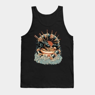 Dragon Sushi Ramen - Black Version Tank Top